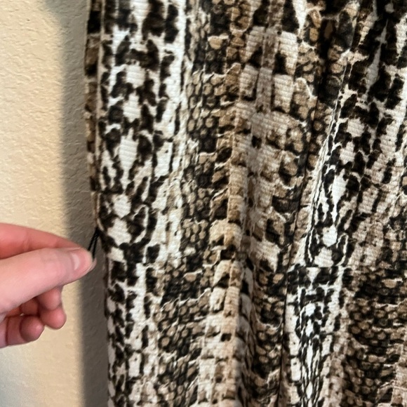 Dana Bachman Snake Skin Pattern Dress Size 12 - Picture 5 of 8
